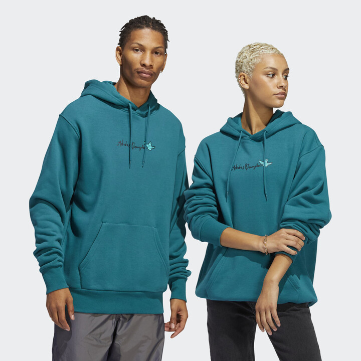 adidas Shmoofoil Butterfly Hoodie (Gender Neutral) Legacy Teal 2XS Unisex -  ShopStyle