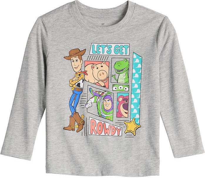 Disney/Jumping Beans Baby & Toddler Boy Disney / Pixar's Toy Story Let's Get Rowdy Long Sleeve Graphic Tee by Jumping Beans®