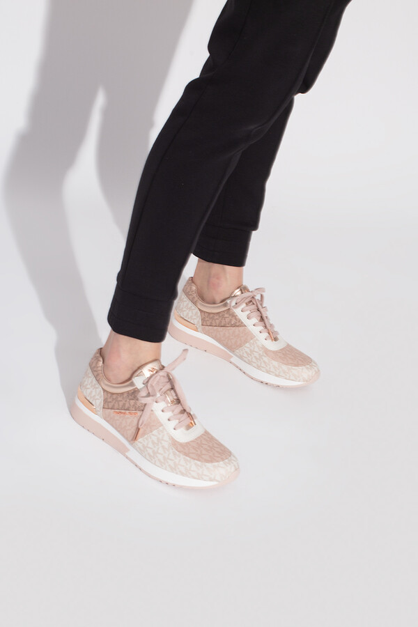 MICHAEL Michael Kors 'Allie' Sneakers Women's Pink - ShopStyle