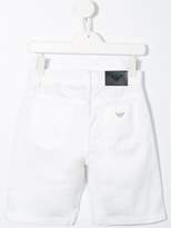 Thumbnail for your product : Emporio Armani Emporio Armani Kids denim shorts