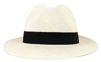 Saint Laurent Chapeau De Paille Hat in White - ShopStyle