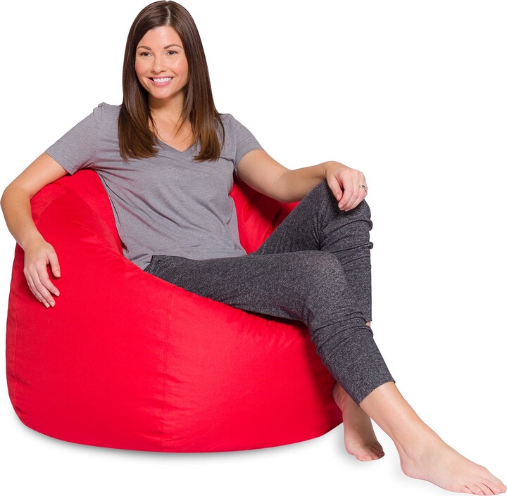 Posh Creations Big Comfy Bean Bag Chair Posh Large Beanbag Chairs with