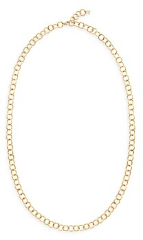 Temple St. Clair 18K Yellow Gold Beehive Chain Necklace, 24