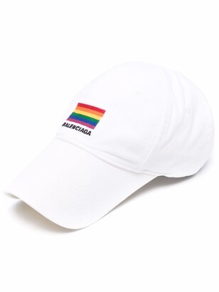 Balenciaga Pride flag cap