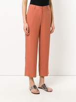 Thumbnail for your product : Theory straight cropped trousers