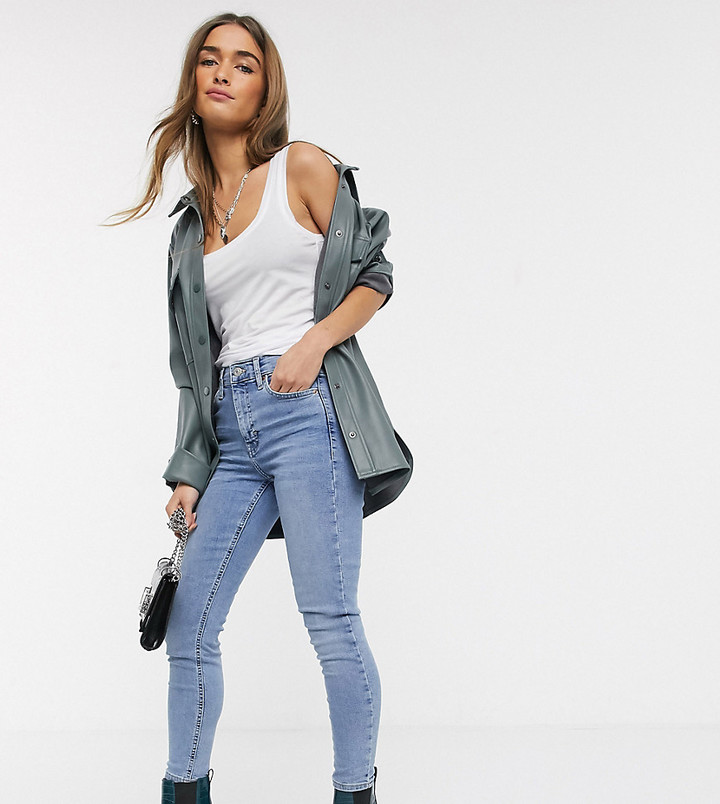 topshop push up jeans