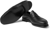 Thumbnail for your product : John Lobb Grained-Leather Penny Loafers