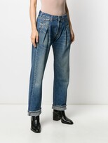 Thumbnail for your product : RE/DONE Pleat Front Jeans