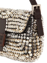 Thumbnail for your product : Fendi Baguette Shiny Sequins Shoulder Bag