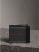 Thumbnail for your product : Burberry Horseferry Check International Bifold Wallet, Black