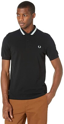 Mens Clothing T-shirts Polo shirts Fred Perry Tramline Tipped Polo Shirt Blue for Men 