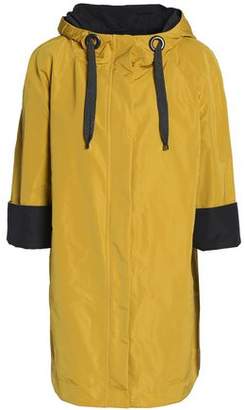 Brunello Cucinelli Bead-embellished Shell Hooded Raincoat