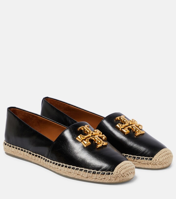 Tory Burch Eleanor leather espadrilles