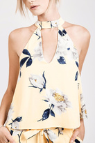 Thumbnail for your product : J.o.a. Floral Halter Top