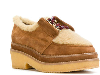 Castaner shearling loafers