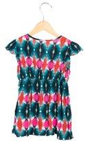Thumbnail for your product : Milly Minis Girls' Watercolor Print Tie-Accented Top