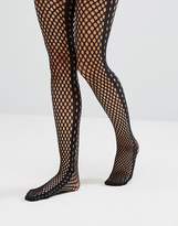 Thumbnail for your product : Emilio Cavallini Fishnet Side Seam Tights