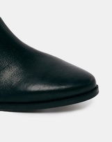 Thumbnail for your product : Dune Petra Black Pointed Chelsea Boots