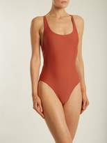 Thumbnail for your product : JADE SWIM Asterik Scoop Neck Swimsuit - Womens - Dark Orange