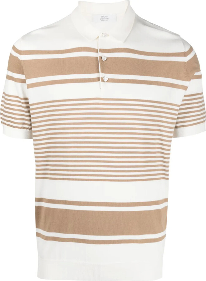 Mauro Ottaviani Two-Tone Polo Shirt