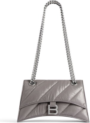 Balenciaga gray mini hip bag crossbody 495.00 #balenciaga