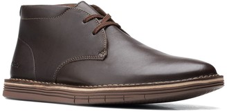 clarks mens leather boots