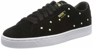 black and gold trainers womens