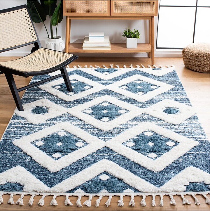 Safavieh Moroccan Tassel Shag Polypropylene Pile Rug