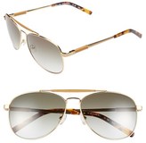 Thumbnail for your product : Elie Tahari 60mm Aviator Sunglasses