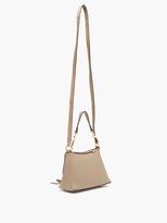 Thumbnail for your product : See by Chloe Joan Mini Leather And Suede Cross-body Bag - Grey