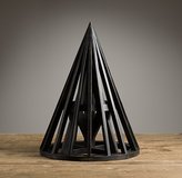 Thumbnail for your product : Restoration Hardware Wood Cone Maquette Black