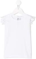 Thumbnail for your product : Simonetta lace-panel T-shirt