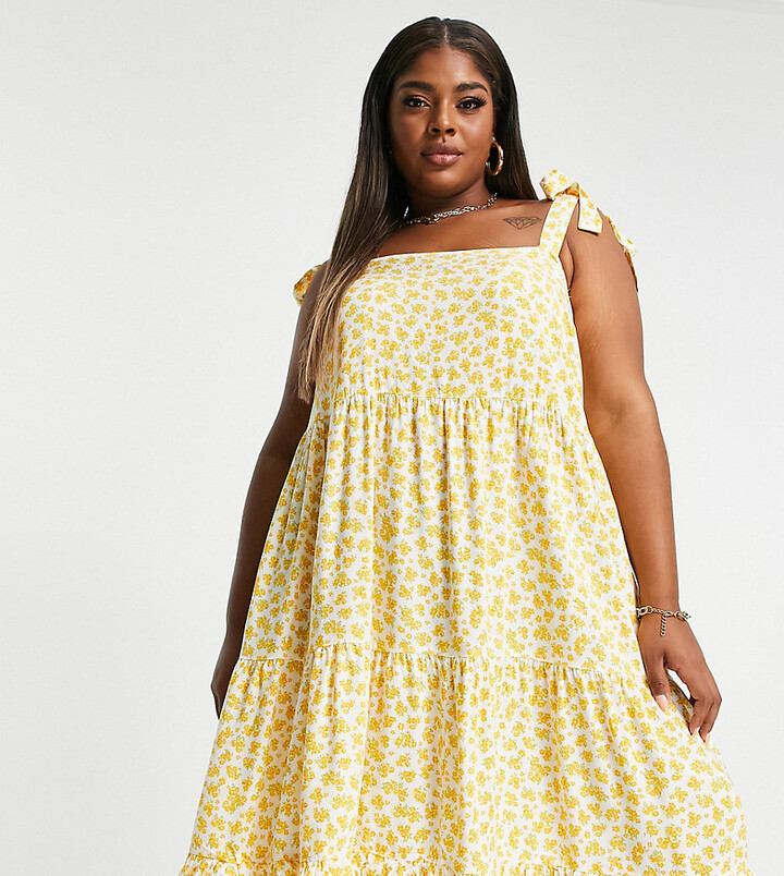 size 18 yellow dress