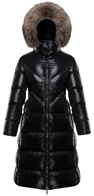 moncler coat womens fur hood