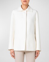 Thumbnail for your product : Akris Double-Face Cashmere Oversize Top Coat