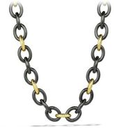 Thumbnail for your product : David Yurman Oval Extra-Large Link Necklace in Gold
