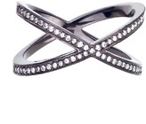 Thumbnail for your product : Tryst Alexa Leigh Pave Ring, Black Rhodium