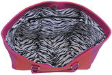 Thumbnail for your product : Wilsons Leather Womens Audrey Two-Tone Leather Tote W/ Printed Scarf
