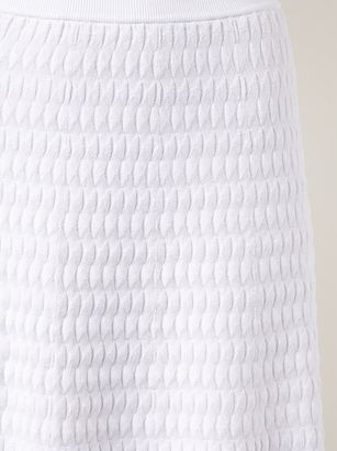 A.L.C. Textured Midi Skirt