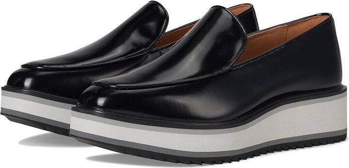 Johnston & Murphy Women's Gracelyn Venetian Loafer Black Leather VER571