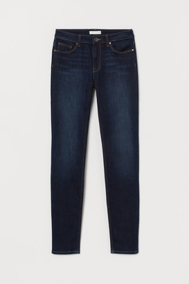 H&M Skinny Regular Jeans - Blue
