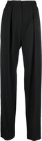 High-Waisted Tailored Trousers 