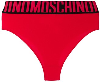 Moschino Logo-Tape Briefs