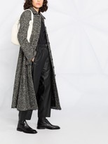 Thumbnail for your product : Joseph Cieranne tweed single-breasted overcoat