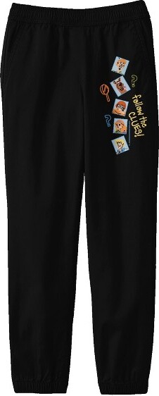 Scooby-Doo ScoobyDooMysteryGangDoodlesYouthBlackGraphicSweats-Medium