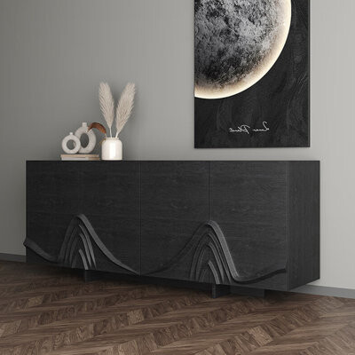 East Urban Home Italian-style retro light luxury sideboard