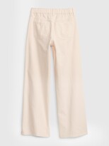 Thumbnail for your product : Gap Kids High Rise Wide Leg Jeans with Washwell