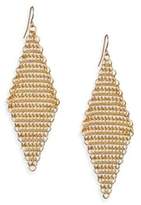 Thumbnail for your product : ABS by Allen Schwartz Chain Mesh Drop Earrings