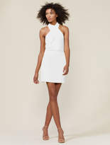 Thumbnail for your product : Halston Fitted cross neck dress