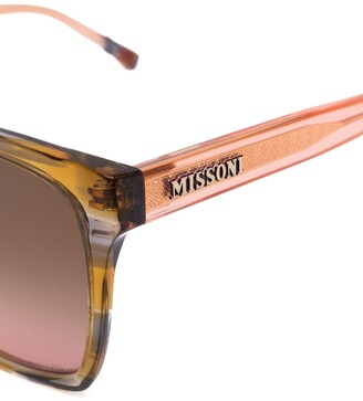 Missoni Square-Frame Sunglasses